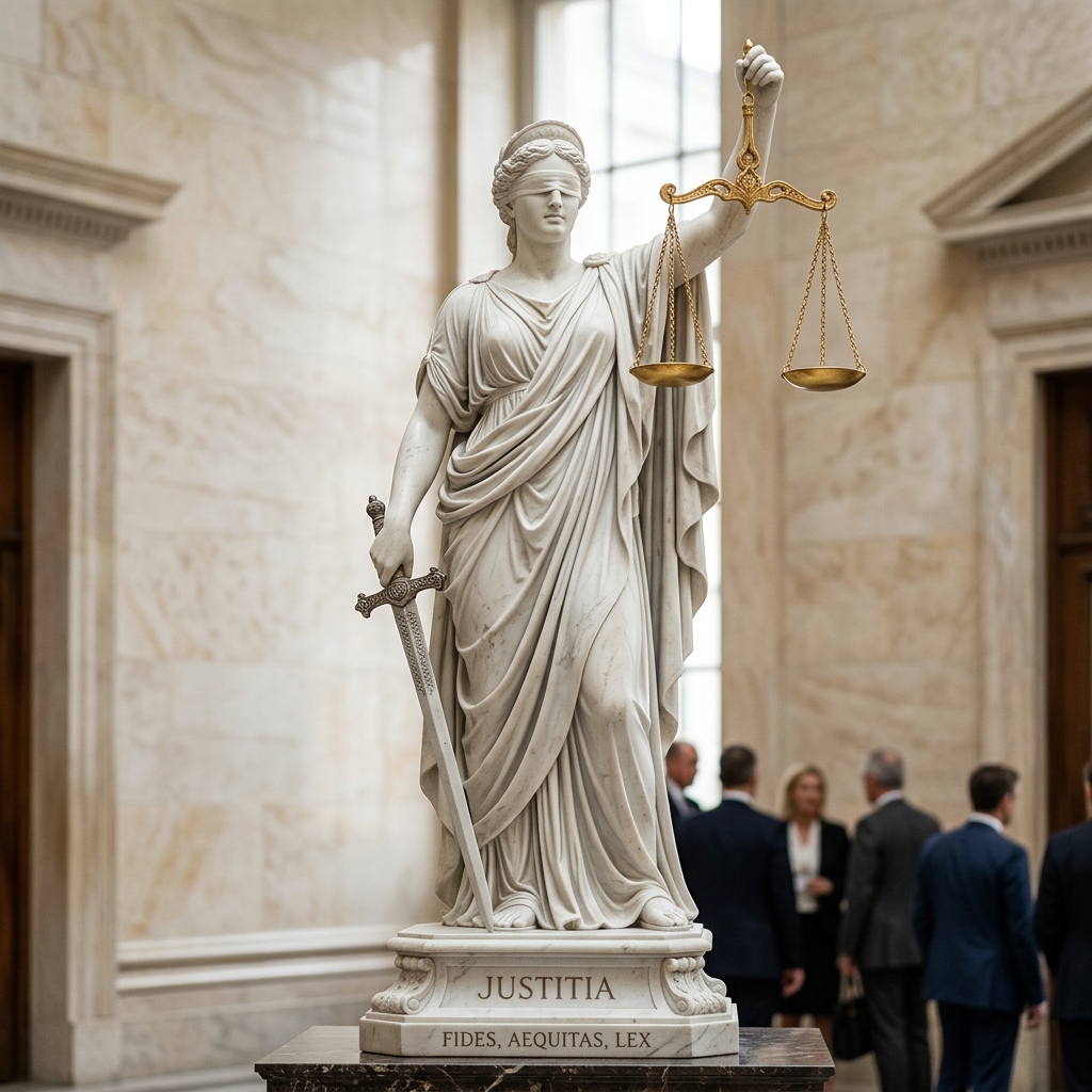Lady Justice — Simbol Keadilan PAPIRI