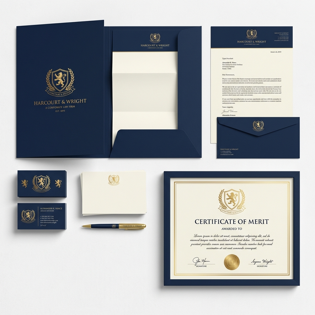 Map Folder Premium Custom Logo